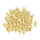 Metal Crimp bead cover 5x4.5mm Gold